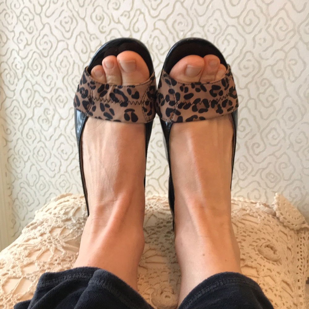 Leopard mini wedges - Picture 2 of 6